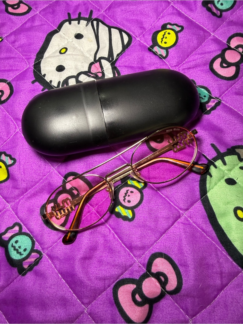 Pink Lense Sunglasses